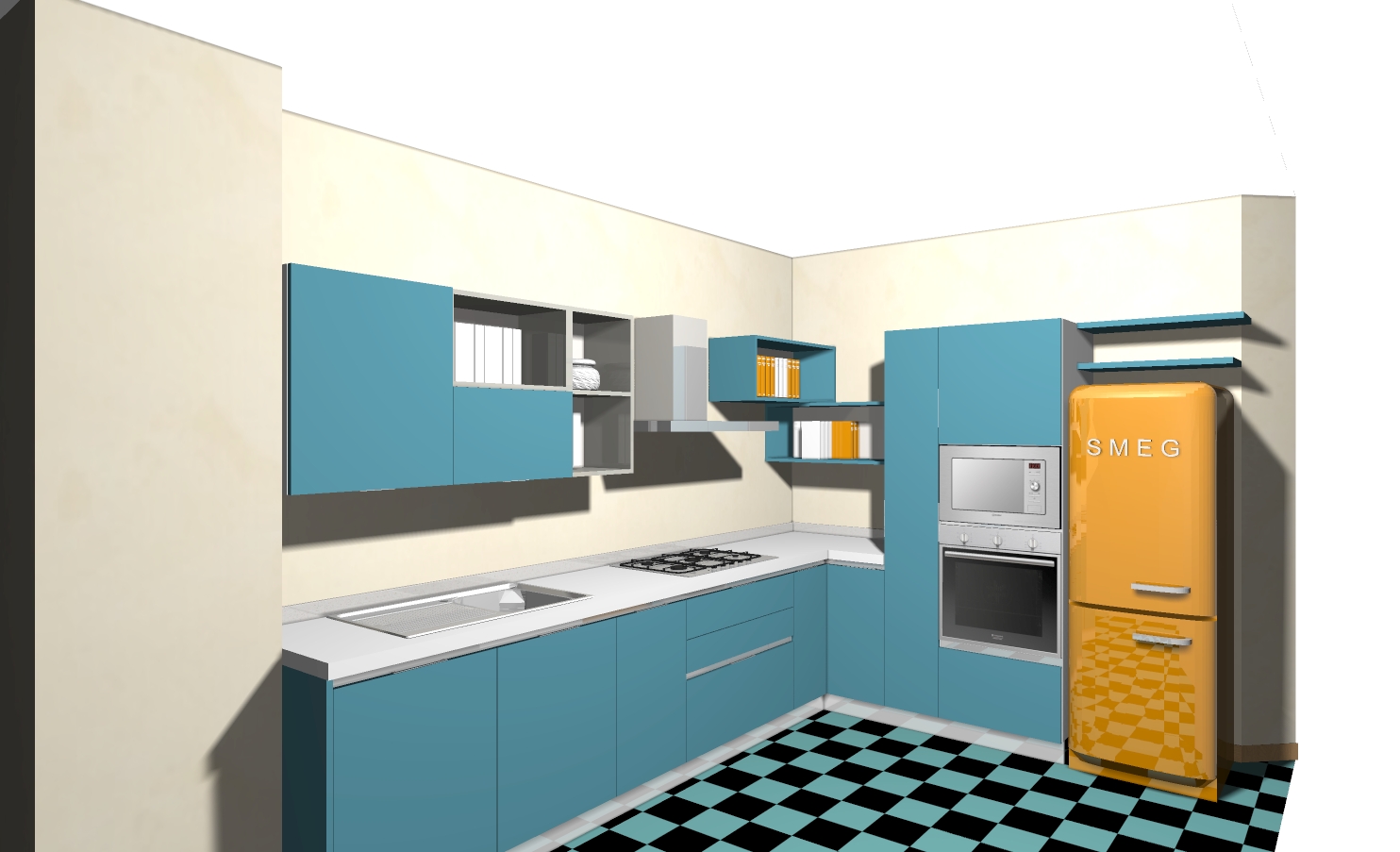 vani a giorno per una veneta cucine Simpatica 